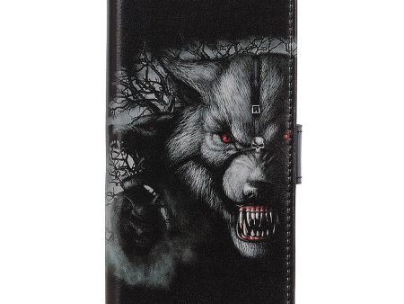 Nokia 5.3 Læder Cover m. Pung - Dyster Ulv Online