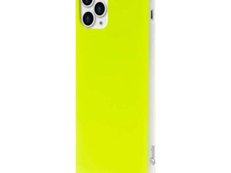 iPhone 11 Pro iDecoz Cover - Neon Gul Online