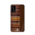 Huawei P40 Pro Pinwuyo Wood Grain Style Cover - Brun Cheap