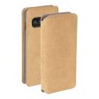 Krusell Broby Slim Wallet Samsung Galaxy S10+ (Plus) Ruskind Flip Cover - Beige Online