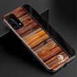 Huawei P40 Pro Pinwuyo Wood Grain Style Cover - Sort Fashion