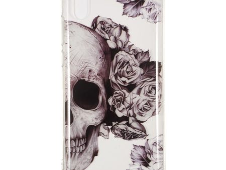 Huawei Y5 (2019) Gennemsigtigt Plastik Cover m. Skull For Discount