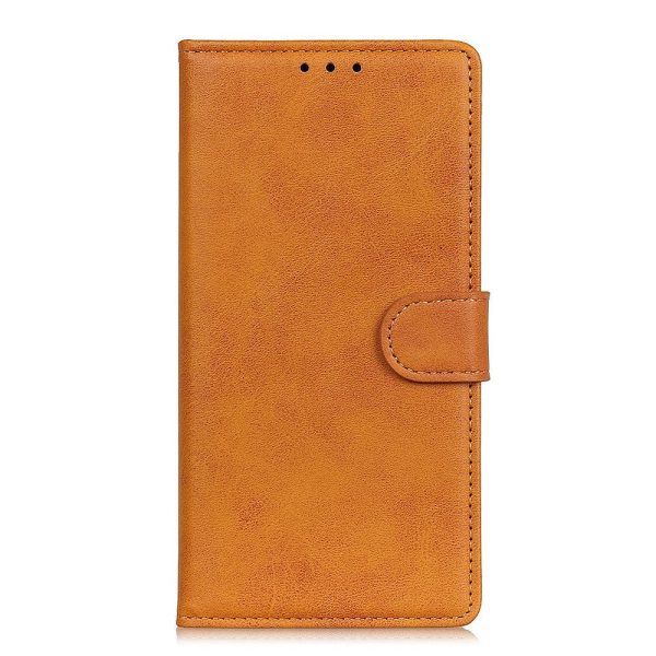 Motorola Moto G Pro Kunstlæder Cover m. Pung - Brun Hot on Sale