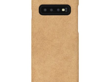 Krusell Broby Samsung Galaxy S10+ (Plus) Læder Cover - Cognac Cheap