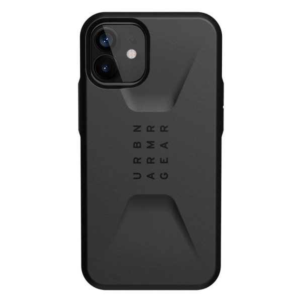 iPhone 12 Mini UAG CIVILIAN Series Cover - Black - Sort Discount