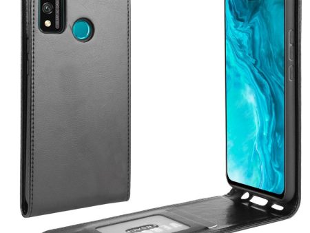 Huawei Honor 9X Lite Læder Flip Cover m. Pung Sort Sale