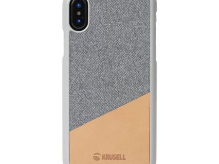 Krusell Tanum iPhone Xs Max Bagside Cover - Grå Fashion