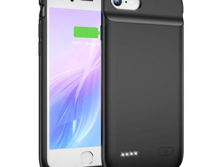 iPhone SE (2022   2020)   8   7   6s   6 Tech-Protect Batteri Cover 3200 mAh - Sort For Sale