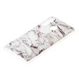 Samsung Galaxy A21 Fleksibel Plastik Cover m. Marble Print - Hvid Marmor Online