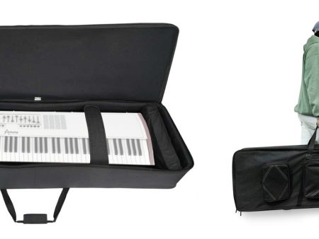 Rockville 88 Key Padded Durable Keyboard Gig Bag Case For Arturia Keylab 88 Online