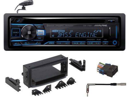 ALPINE Bluetooth CD Player USB AUX SiriusXM For 95-99 Chevrolet Chevy Tahoe Discount