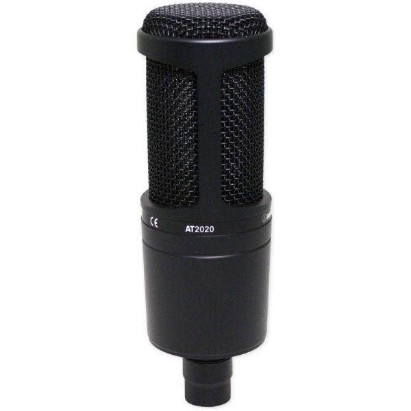 Audio Technica AT2020 Studio Recording Microphone-Cardioid Condenser Mic on Sale