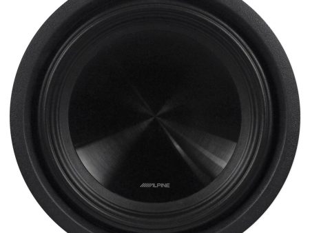 Alpine SWT-10S2 10  1000W Peak 350W RMS Shallow Slim Truck Car Subwoofer Sub Hot on Sale