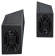 6x9  Polk Audio Speakers+Custom Wheel Well Enclosures For 87-95 Jeep Wrangler YJ Cheap