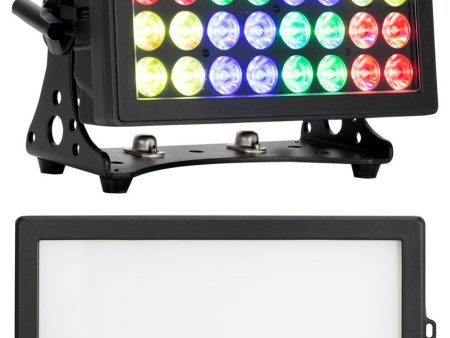 American DJ 32 HEX PANEL IP RGBAW+UV LED Wash Blinder Strobe Light+Frost Filter Online Hot Sale