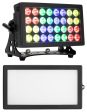 American DJ 32 HEX PANEL IP RGBAW+UV LED Wash Blinder Strobe Light+Frost Filter Online Hot Sale