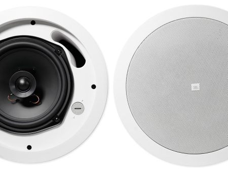 2) JBL CONTROL 16C T 6.5  30w 70v Commercial Ceiling Speakers For Restaurant Bar Discount