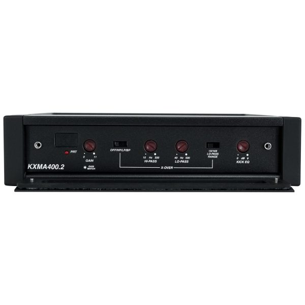 KICKER 48KXMA4002 400 Watt 2-Channel Marine Boat Amplifier Class D Amp KXMA400.2 For Discount