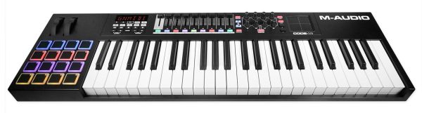 M-Audio Code 49 49-Key USB MIDI Keyboard Controller w  X Y Pad CODE49 + Stand For Discount