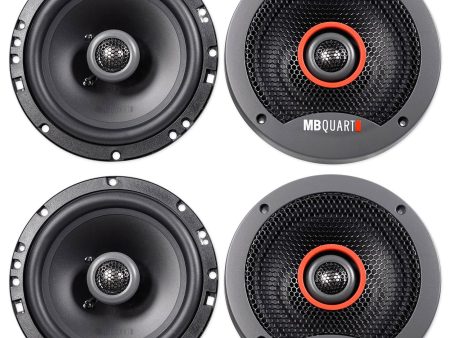 MB Quart 6.5  Front+Rear Speaker Replacement For 1996-2001 INFINITI I30 Cheap