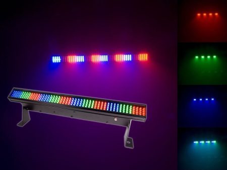 Chauvet COLORSTRIP MINI DMX LED Multi-Colored DJ Light Bar Effect Color Strip Discount