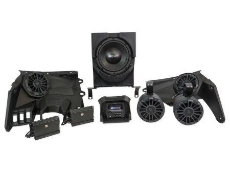 MB QUART (4) Speakers+Sub+Amps+Radio For Select 2017-2020 Can-Am Maverick X3 Online