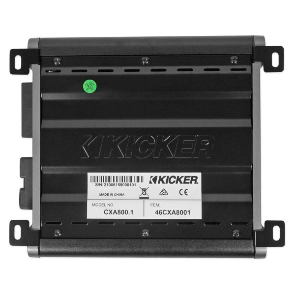 KICKER 46CXA8001T CXA800.1 800 Watt RMS Mono Class D Car Audio Amplifier Amp Online Hot Sale