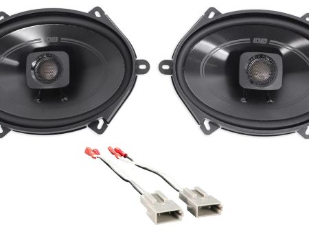 Polk 5x7  Front Factory Speaker Replacement Kit For 1995-1997 Ford Explorer on Sale