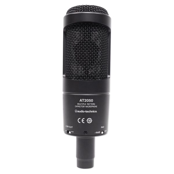 Audio Technica AT2050 Side-Address Studio Condenser Recording Microphone Mic For Sale