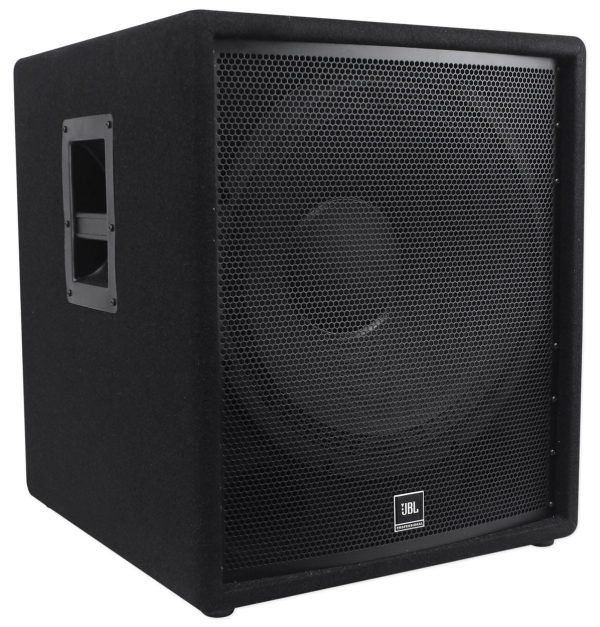 JBL Pro JRX218S 1,400 Watt 18  Inch Compact Passive Subwoofer DJ Sub For Sale