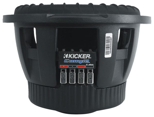 Kicker 51CWQ102 COMP Q 10  800 Watt Car Audio Subwoofer DVC 2 Ohm Sub CWQ102 For Cheap