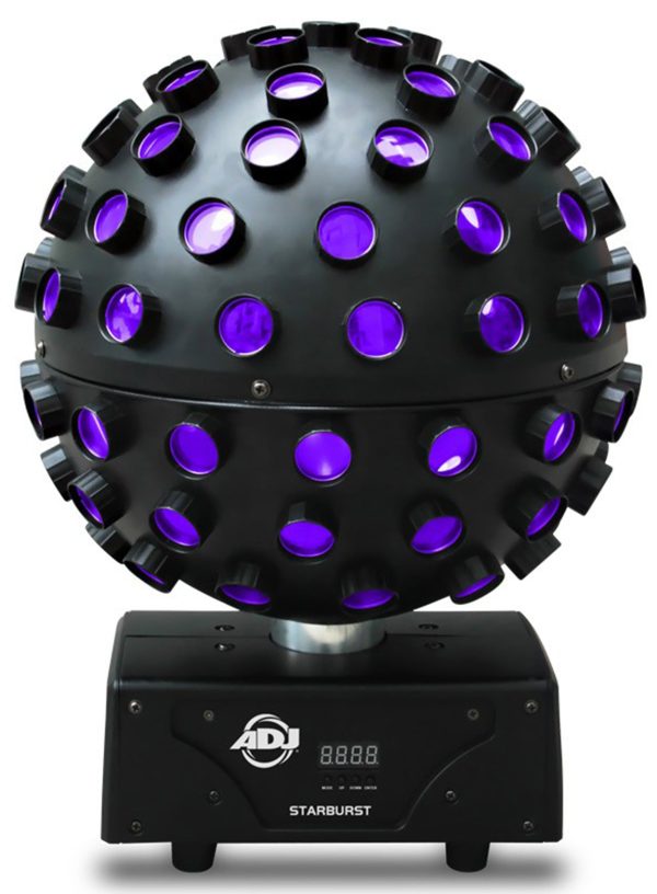 American DJ ADJ Starburst LED Sphere Multi Color Shooting Beam Lighting Effect Sale