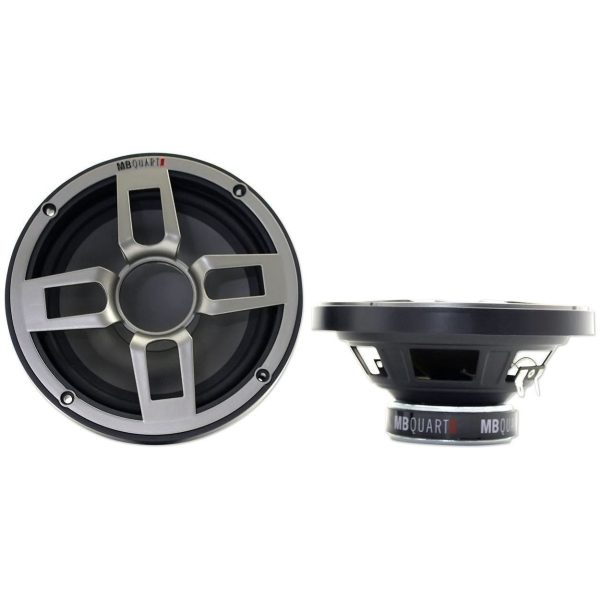 2 Pairs MB Quart FKB116 6.5  2-Way Full Range Coaxial Car Stereo Speakers on Sale