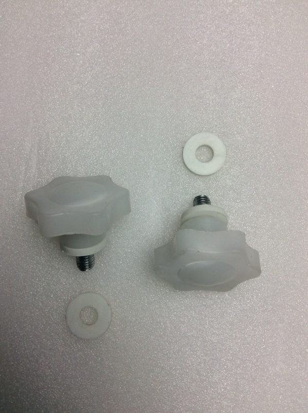 BATTERY PAR 60 BRACKET TIGHTENING KNOB (white pair) Online Sale