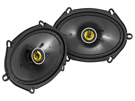 Pair KICKER 46CSC684 CSC68 6 x8  6x8 450 Watt 4-Ohm Car Coaxial Speakers CSC684 Supply