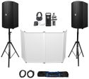 DJ Package w Avante Audio A10X 10  Speakers+Stands+Microphone+Headphones+Facade Hot on Sale