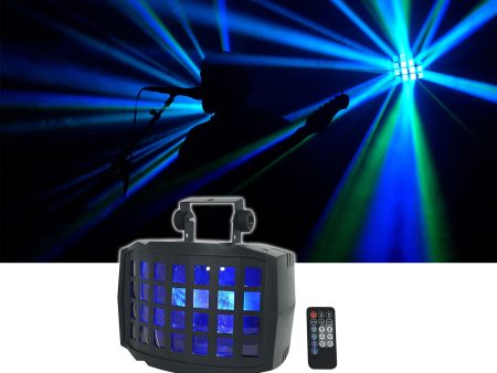 Rockville BD20 Battery Powered DJ Party Derby Light w Wireless DMX Sale