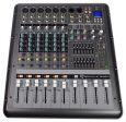 Rockville RPM870 8 Channel 6000w Powered Mixer w  USB, Effects, 8 XDR2 Mic Pres Discount