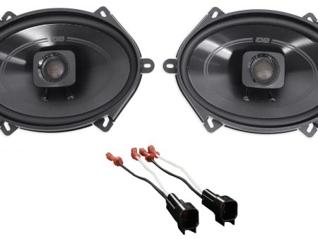 Polk 5x7  Front Speaker Replacement Kit For 2001-2005 Ford Explorer Sport Trac Fashion