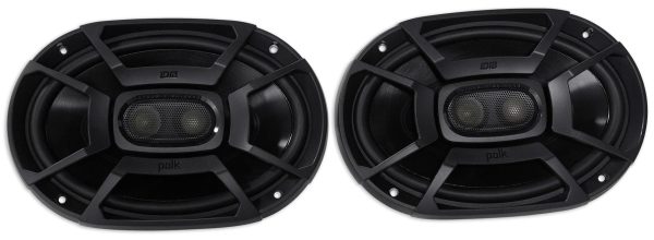 6x9  Polk Audio Speakers+Custom Wheel Well Enclosures For 87-95 Jeep Wrangler YJ Cheap