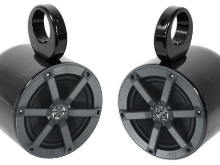 Pair JVC CS-MS620 Black 6.5  50 Watts RMS Marine Wakeboard Tower Boat Speakers Online