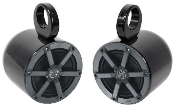 Pair JVC CS-MS620 Black 6.5  50 Watts RMS Marine Wakeboard Tower Boat Speakers Online