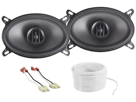 MTX Thunder 4x6  Front Speaker Replacement Kit For Jeep Wrangler Yj 1987-1995 Online