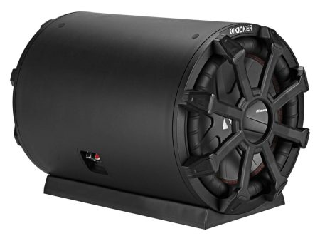 KICKER 46CWTB104 TB 10  800w Marine Loaded Subwoofer Enclosure+Passive Radiator Hot on Sale