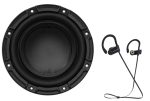 Polk Audio DB842DVC 8” 750 Watt Car Marine Boat Audio Subwoofer Sub+ Earbuds Supply