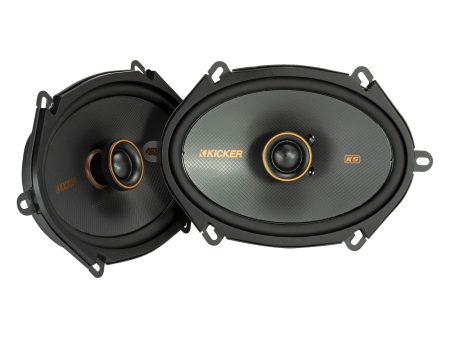 Pair Kicker 47KSC6804 KSC680 6x8  75 Watt 2-Way Car Stereo Speakers KSC68 For Sale