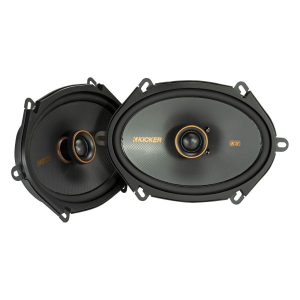 Pair Kicker 47KSC6804 KSC680 6x8  75 Watt 2-Way Car Stereo Speakers KSC68 For Sale