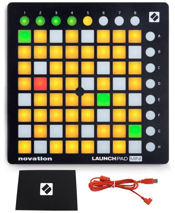 Novation LAUNCHPAD MINI MK2 MKII USB MIDI DJ Controller 64-Pad+Ableton Live Lite For Sale