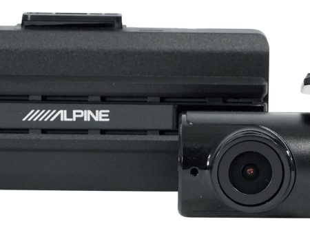 Alpine DVR-C310R Wi-Fi-Enabled Dashboard Dash Cam HD Video Recording+Rear Camera For Sale