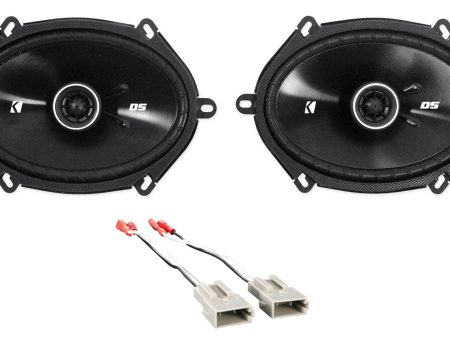 Kicker 6x8  Front Factory Speaker Replacement Kit For 1998-2001 Ford Explorer For Discount